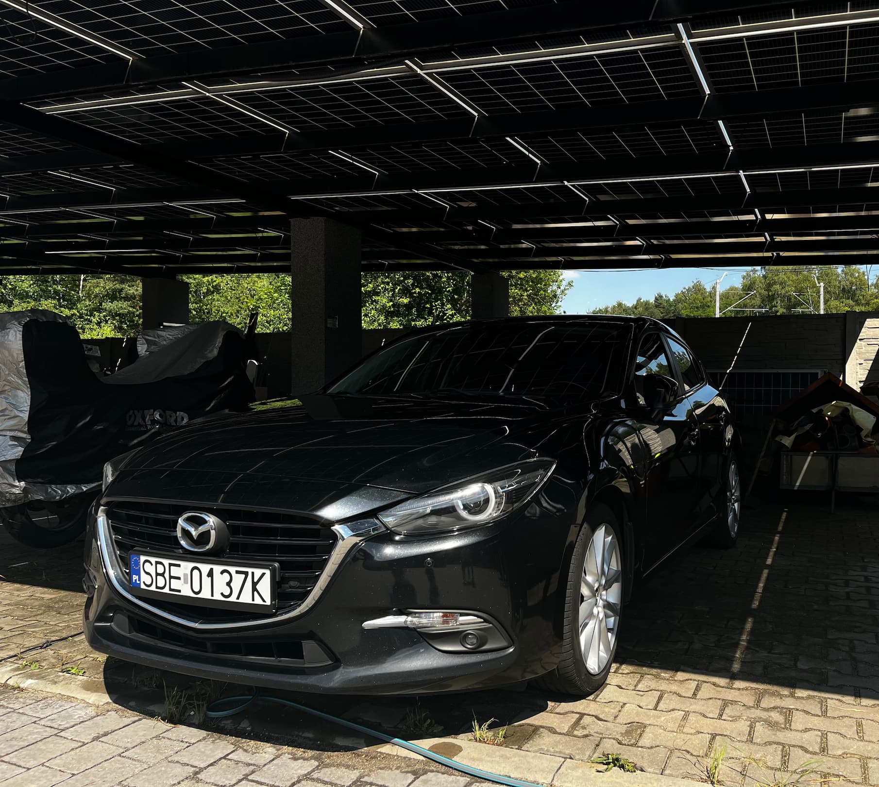 Mazda 3 po detailingu zewnętrznym — realizacja WM Detail